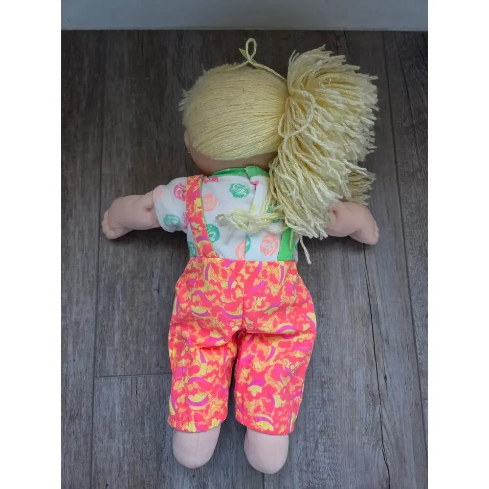 Vintage 1991 Cabbage Patch Kids CPK Kissin' Kids Doll Blonde Hair Hasbro‎ Toy